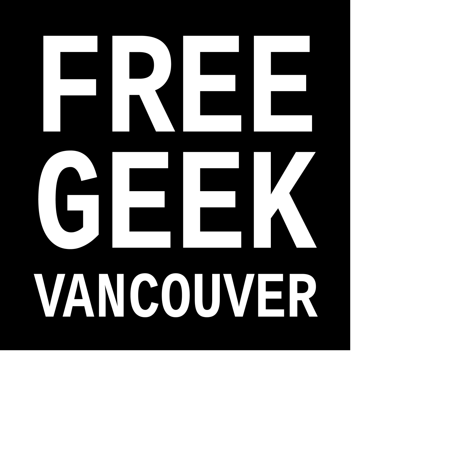 Free Geek Vancouver logo