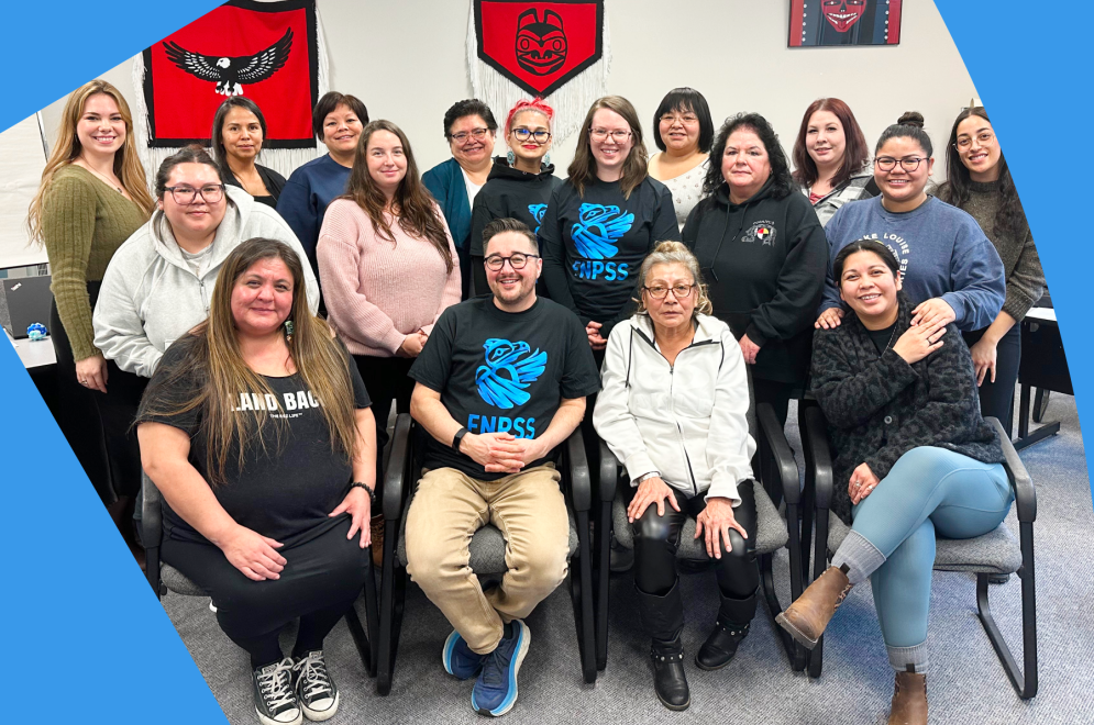 Members of the Foundations For Professional Communications class hosted by First Nations Public Service Secretariat (FNPSS) and Nicola Valley Institute of Technology (NVIT)